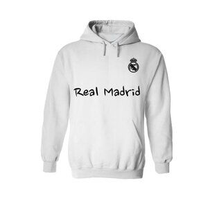 Real Madrid Hoodie Pull Up adult And kids